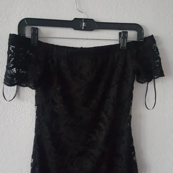 Rue 21 Black Lace Dress - Picture 2 of 5